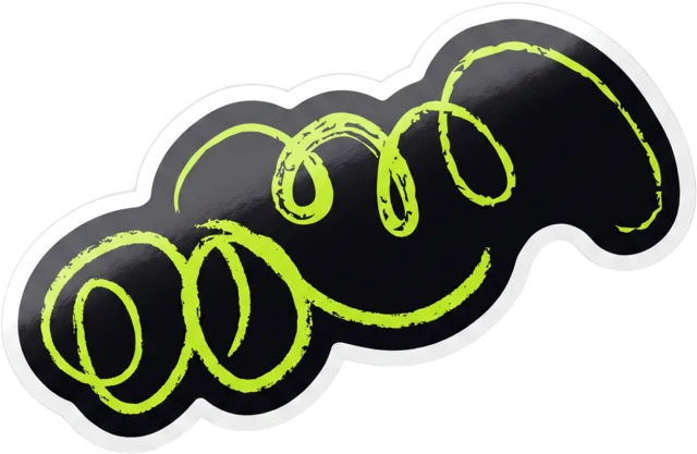 Sticker del garabato de lowki